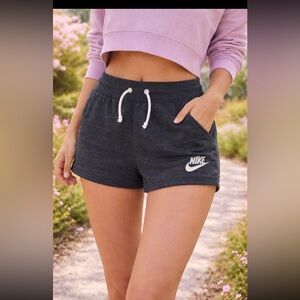 Nike Women's Athletic Shorts in Dark Gray